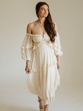 Spell & The Gypsy/ Free People | SZ MEDIUM | Clementine Mermaid Midi Dress